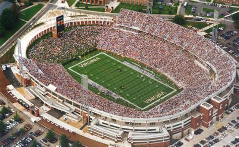 Scott Stadium Parking Map