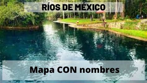 Ríos De México Con Nombres Mapas De México Pdf Descarga