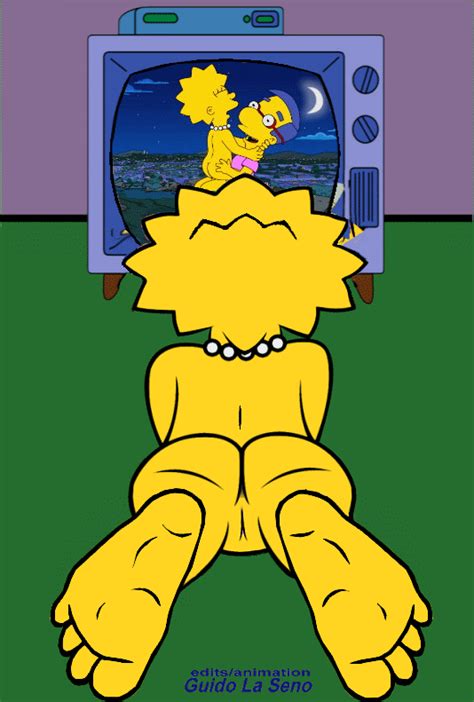 Post 1467229 Animated Guido L Lisa Simpson Milhouse Van Houten The Simpsons