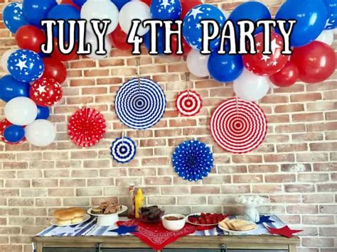 Catch a bunch of reely great items that will give your home the exact lake house aesthetic you've been dreaming about. How to Host an American Themed Party - Crafty Little Gnome