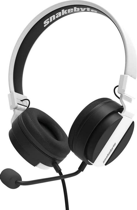 Snakebyte Headset 5 Over Ear Gaming Headset με σύνδεση 35mm Λευκό