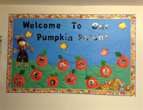 Pumpkin Patch Bulletin Board Seasonal Bulletin Boards October Bulletin