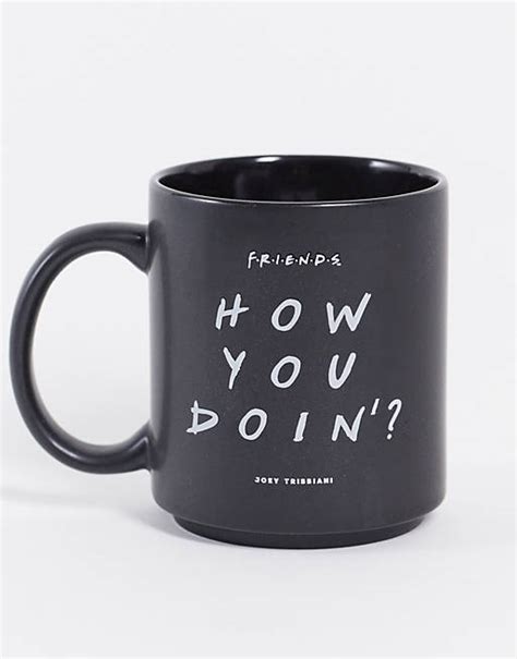 Typo X Friends Mug With How You Doin Slogan Asos
