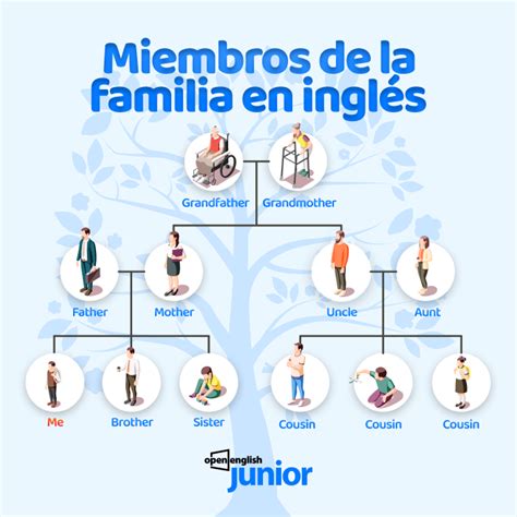 Miembros De La Familia En Ingles Open English