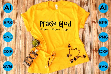 Praise God Graphic By Creative Art · Creative Fabrica