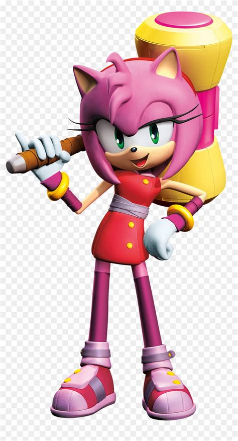 Sonicboom Amy Amy Rose Sonic Boom Drawing Hd Png Download 999x1802