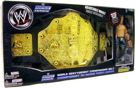 Wwe World Heavyweight Wrestling Championship Title Belt Toy Exclusive