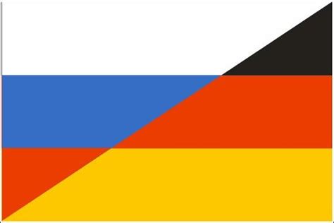 Fahne Deutschland Russland Freundschaftsflagge 90 X 150 Cm