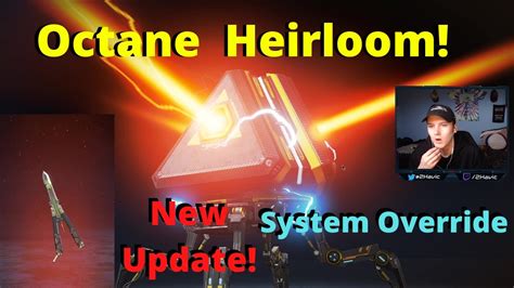 Opening Octane Heirloom System Override Update Apex Legends Season 4