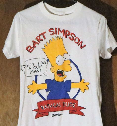 Bart Simpson T Shirts Rnostalgia