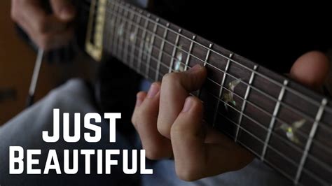 Beautiful Chords And Melody On Electric Guitar 3 Steps