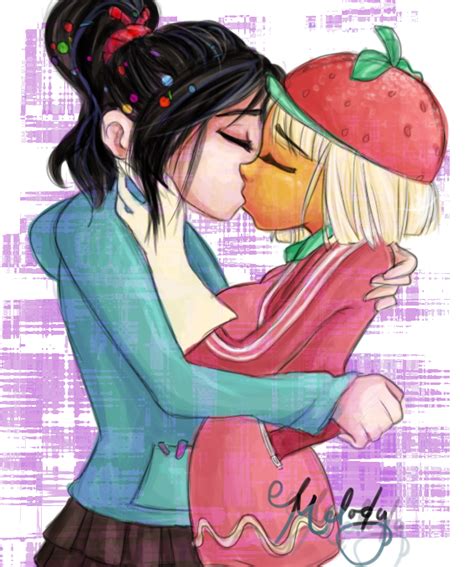 Taffyta And Vanellope By Singamelody On Deviantart