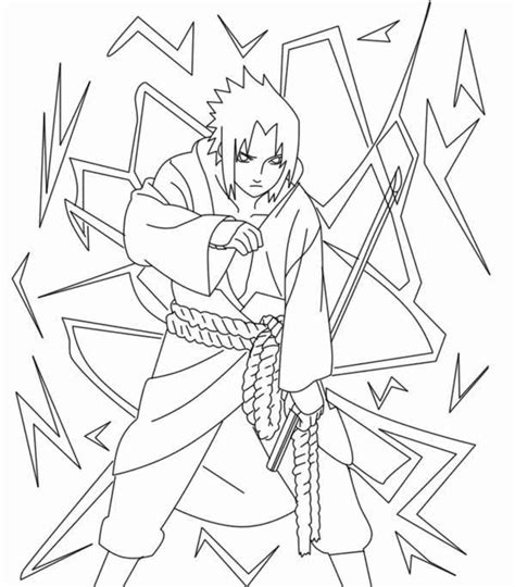 Naruto Ausmalbilder Itachi Sasuke Itachi Madara Uchiha Lineart Boruto