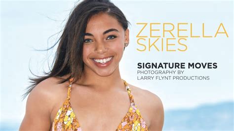 Zerella Skies Scores Her St Hustler Mag Feature Therubpr Camgirl
