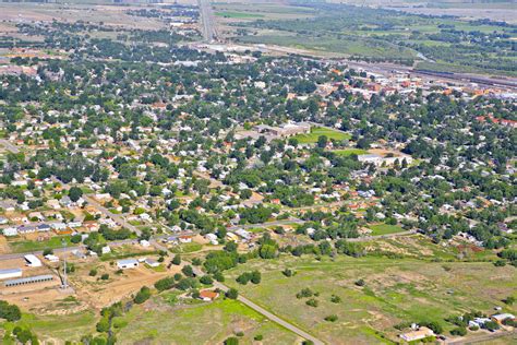 La Junta Co Aerial View Of City Of La Junta Photo Picture Image