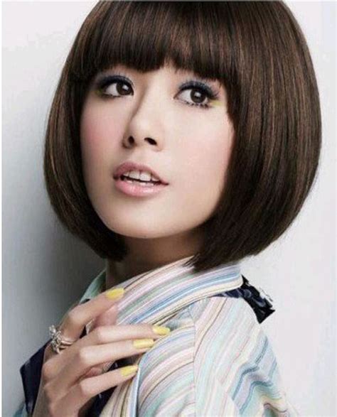 Short Hair For Korean Girl Wavy Haircut