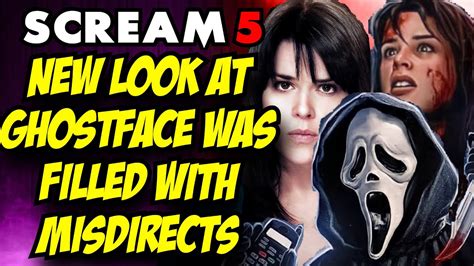 Scream Official Look At Ghostface Killing Spree Had Misdirects