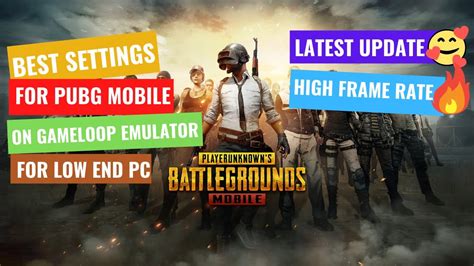 Best Gameloop Emulator Settings For Pubg Mobile For Low End Pc In Smoothaf Youtube