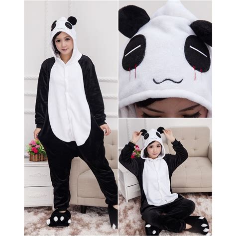 Panda Pajamas Animal Onesies Costume Kigurumi 20 Panda Costumes