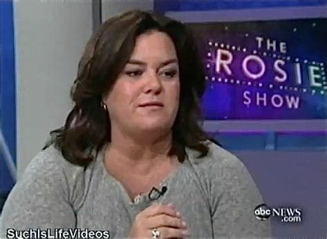Rosie O Donnell Talks About Returning To Talk On Nightline VIDEO