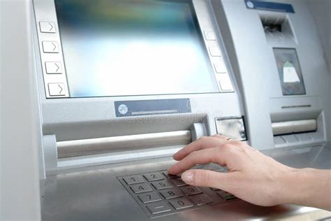 Atm Pin Code Entry Stock Photo Image Of Machine Automated 2740536