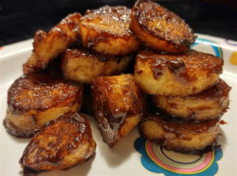 Enjoy them with ice cream, yogurt, in crepes, or on their own. Fried Bananas - guiolt free snacking Living Wright Essential Oils