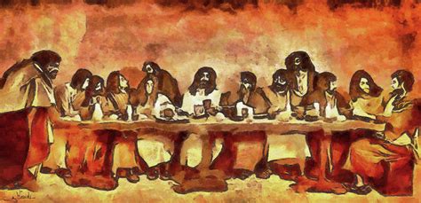 The Last Supper Painting By George Rossidis Pixels