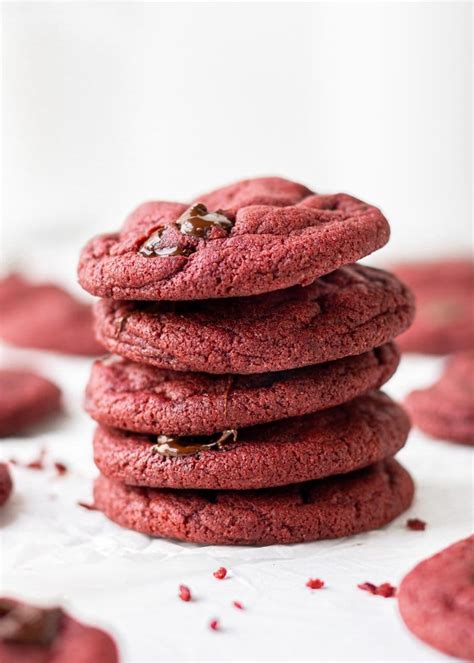 Vegan Red Velvet Cookies Cookie Dough Diaries