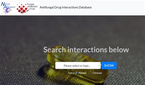 Antifungal Drug Interactions Database Life Worldwide Es