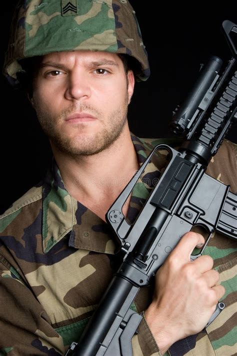 Military Man Stock Images Image 10706964