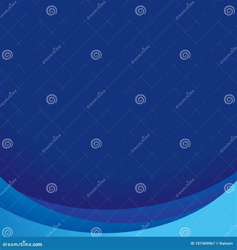 Paper Layer Circle Blue Abstract Background Curves And Lines Use For