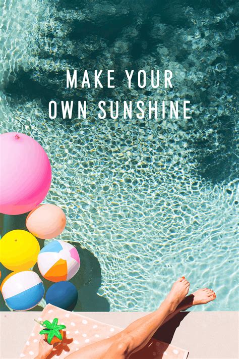 Poolside Cool Our Summer Playlist On Spotify And Summer Quotes Sugar