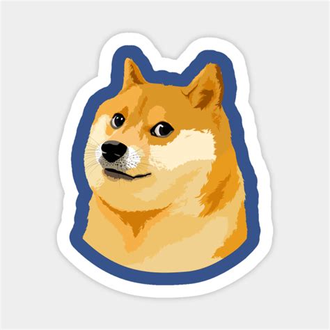 Doge Memes Sticker Teepublic
