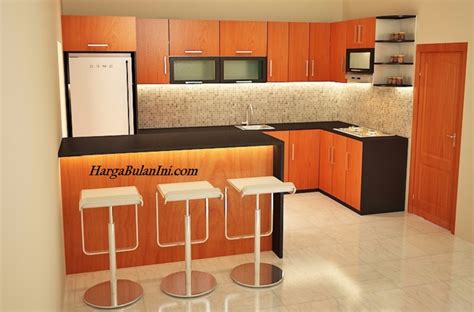 Hal ini akan membantu terjaganya kebersihan dapur anda sehingga tetap terlihat rapi. √ Harga Kitchen Set Terbaru, Mini Bar, Lemari Set, Tv Set ...