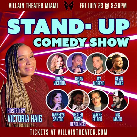 Stand Up Comedy Show With Dexter Angry — Villain Theater