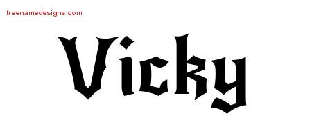 Vicky Archives Free Name Designs