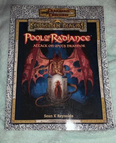 Forgotten Realms Adventure Pool Of Radiance Attack Of Myth Drannor Dandd