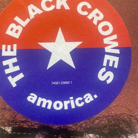 The Black Crowes Amorica Vit Vinyl 1994 Vinylkoll