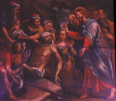 Ressurreição De Lázaro Painel Lateral Da Capela Mor Enciclopédia