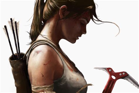 Wallpaper Illustration Video Games Women Tomb Raider Person Head