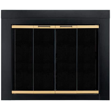 Buy Pleasant Hearth Arrington Fireplace Screen And Bi Fold Track Free