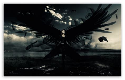 Dark Angel Ultra Hd Desktop Background Wallpaper For 4k