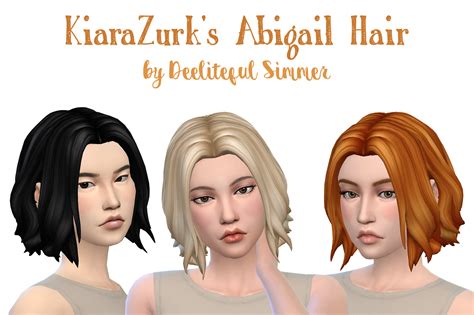 My Sims 4 Blog Hair Recolors By Deelitefulsimmer