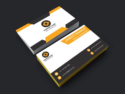 Simple And Creative Business Card Template By Mouritheme Codester