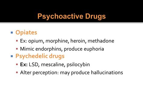 States Of Consciousness Psychoactive Drugs Youtube