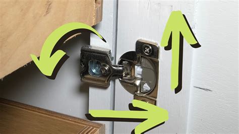 How To Adjust Cabinet Door Hinges Concealed Face Frame Hinges Youtube