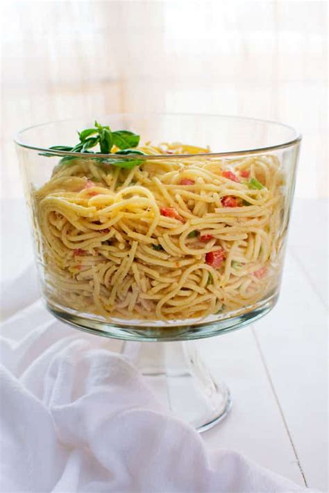 Cucumber, rotini pasta, zesty italian dressing, roma tomatoes and 4 more. Spaghetti Salad with Italian Dressing | Kitchen Gidget