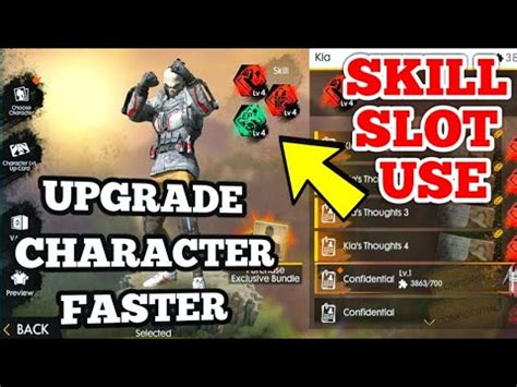 Active skills need to be pressed manually in order to activate. Upgrade Your Free Fire Character Faster Than Other Players ...