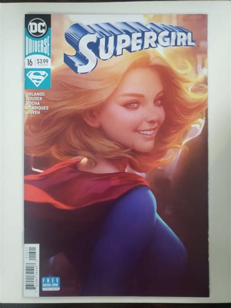 Supergirl 16 Artgerm Cover Comic Books Modern Age Dc Comics