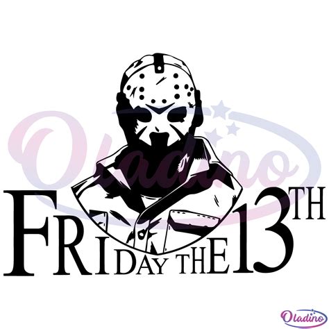 Jason Voorhees Friday The 13th Svg Png Jason Voorhees Svg File